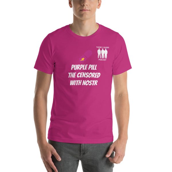 Purple Pill T-shirt - Image 8