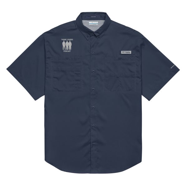 T3D Logo Men’s Columbia Button Down - Image 3
